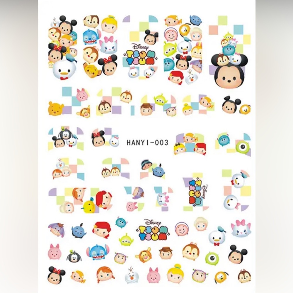 $1 NAIL STICKER SHEET. NEW. $1 WITH ANY $10 ORDER OR MORE